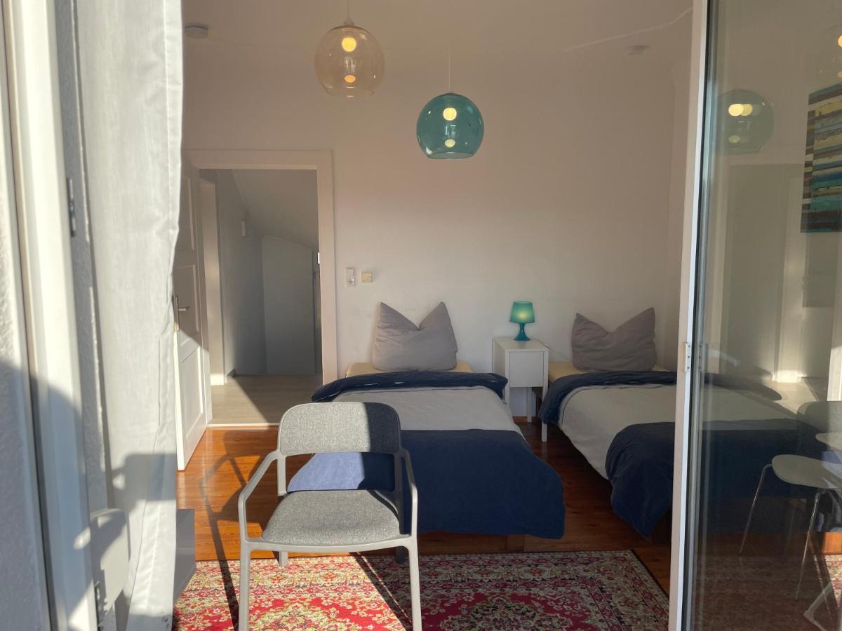 Altstadt Naehe 7 Min Fussweg Ueber Alte Maibruecke Zu Pension Mit Balkon & Garten, Ideal For Long Stay, Relocation 옥센푸르트 외부 사진