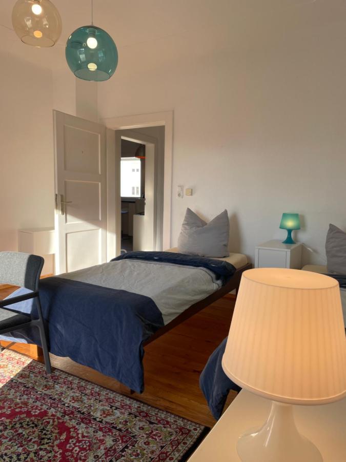 Altstadt Naehe 7 Min Fussweg Ueber Alte Maibruecke Zu Pension Mit Balkon & Garten, Ideal For Long Stay, Relocation 옥센푸르트 외부 사진