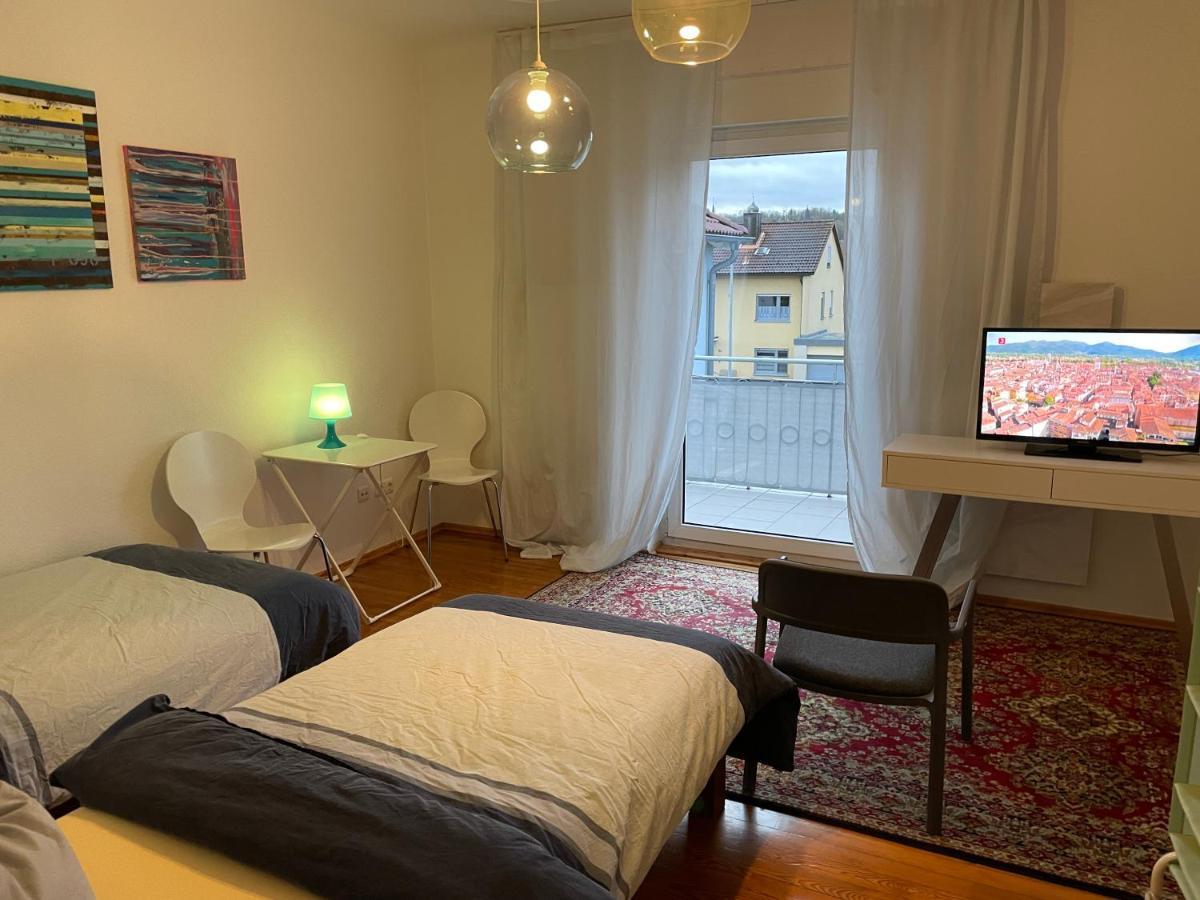 Altstadt Naehe 7 Min Fussweg Ueber Alte Maibruecke Zu Pension Mit Balkon & Garten, Ideal For Long Stay, Relocation 옥센푸르트 외부 사진